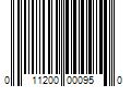 Barcode Image for UPC code 011200000950