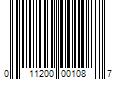 Barcode Image for UPC code 011200001087