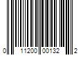 Barcode Image for UPC code 011200001322