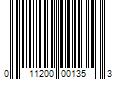 Barcode Image for UPC code 011200001353