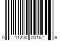 Barcode Image for UPC code 011200001629