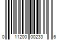 Barcode Image for UPC code 011200002336