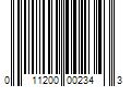 Barcode Image for UPC code 011200002343