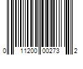 Barcode Image for UPC code 011200002732