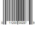 Barcode Image for UPC code 011200002879