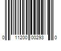 Barcode Image for UPC code 011200002930