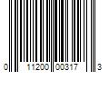 Barcode Image for UPC code 011200003173