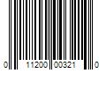 Barcode Image for UPC code 011200003210