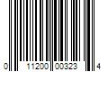 Barcode Image for UPC code 011200003234