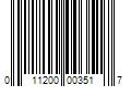 Barcode Image for UPC code 011200003517