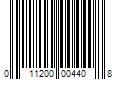 Barcode Image for UPC code 011200004408