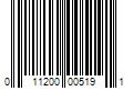 Barcode Image for UPC code 011200005191