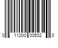 Barcode Image for UPC code 011200005320