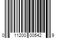 Barcode Image for UPC code 011200005429