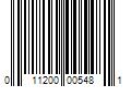 Barcode Image for UPC code 011200005481