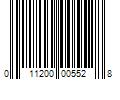 Barcode Image for UPC code 011200005528