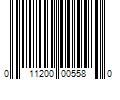 Barcode Image for UPC code 011200005580