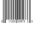 Barcode Image for UPC code 011200005733