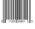 Barcode Image for UPC code 011200006013