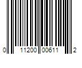 Barcode Image for UPC code 011200006112