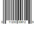 Barcode Image for UPC code 011200006129