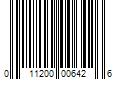 Barcode Image for UPC code 011200006426