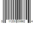 Barcode Image for UPC code 011200006624