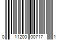 Barcode Image for UPC code 011200007171