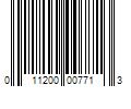 Barcode Image for UPC code 011200007713