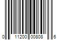 Barcode Image for UPC code 011200008086