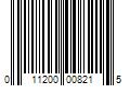 Barcode Image for UPC code 011200008215