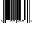 Barcode Image for UPC code 011200008529