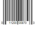 Barcode Image for UPC code 011200008703