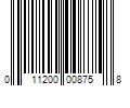 Barcode Image for UPC code 011200008758