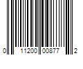 Barcode Image for UPC code 011200008772