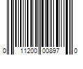 Barcode Image for UPC code 011200008970