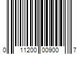 Barcode Image for UPC code 011200009007