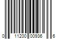 Barcode Image for UPC code 011200009366