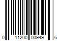 Barcode Image for UPC code 011200009496