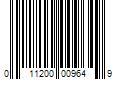 Barcode Image for UPC code 011200009649