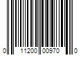 Barcode Image for UPC code 011200009700