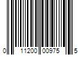 Barcode Image for UPC code 011200009755