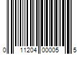 Barcode Image for UPC code 011204000055