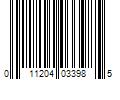 Barcode Image for UPC code 011204033985