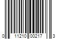 Barcode Image for UPC code 011210002173