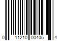 Barcode Image for UPC code 011210004054