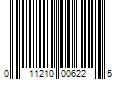 Barcode Image for UPC code 011210006225