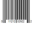 Barcode Image for UPC code 011212029222