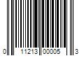 Barcode Image for UPC code 011213000053