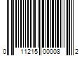 Barcode Image for UPC code 011215000082